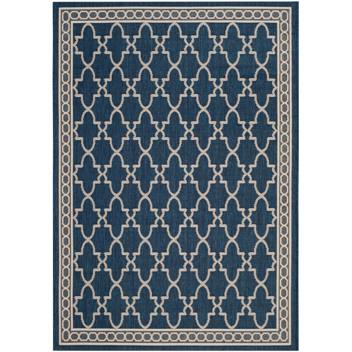 SAFAVIEH Courtyard Janell Trellis Indoor/ Outdoor Waterproof Patio Backyard Rug