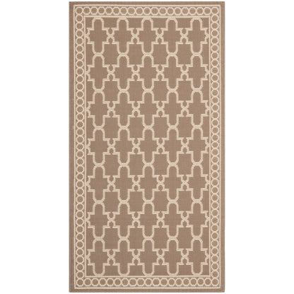 SAFAVIEH Courtyard Janell Trellis Indoor/ Outdoor Waterproof Patio Backyard Rug