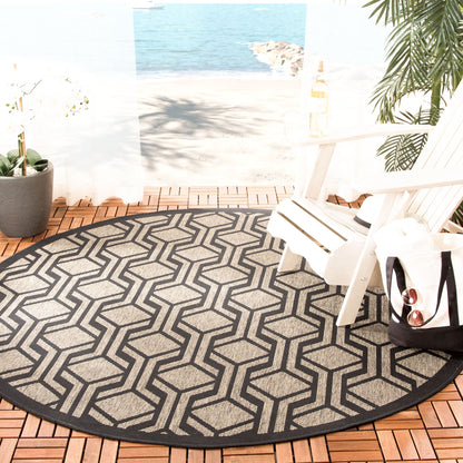 SAFAVIEH Courtyard Jeanine Indoor/ Outdoor Waterproof Patio Backyard Rug