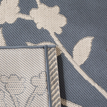 SAFAVIEH Courtyard Luann Botanical Indoor/ Outdoor Waterproof Patio Backyard Rug