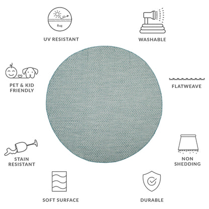 SAFAVIEH Courtyard Ragini Indoor/Outdoor Waterproof Patio Backyard Rug