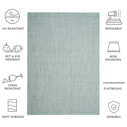 SAFAVIEH Courtyard Ragini Indoor/Outdoor Waterproof Patio Backyard Rug