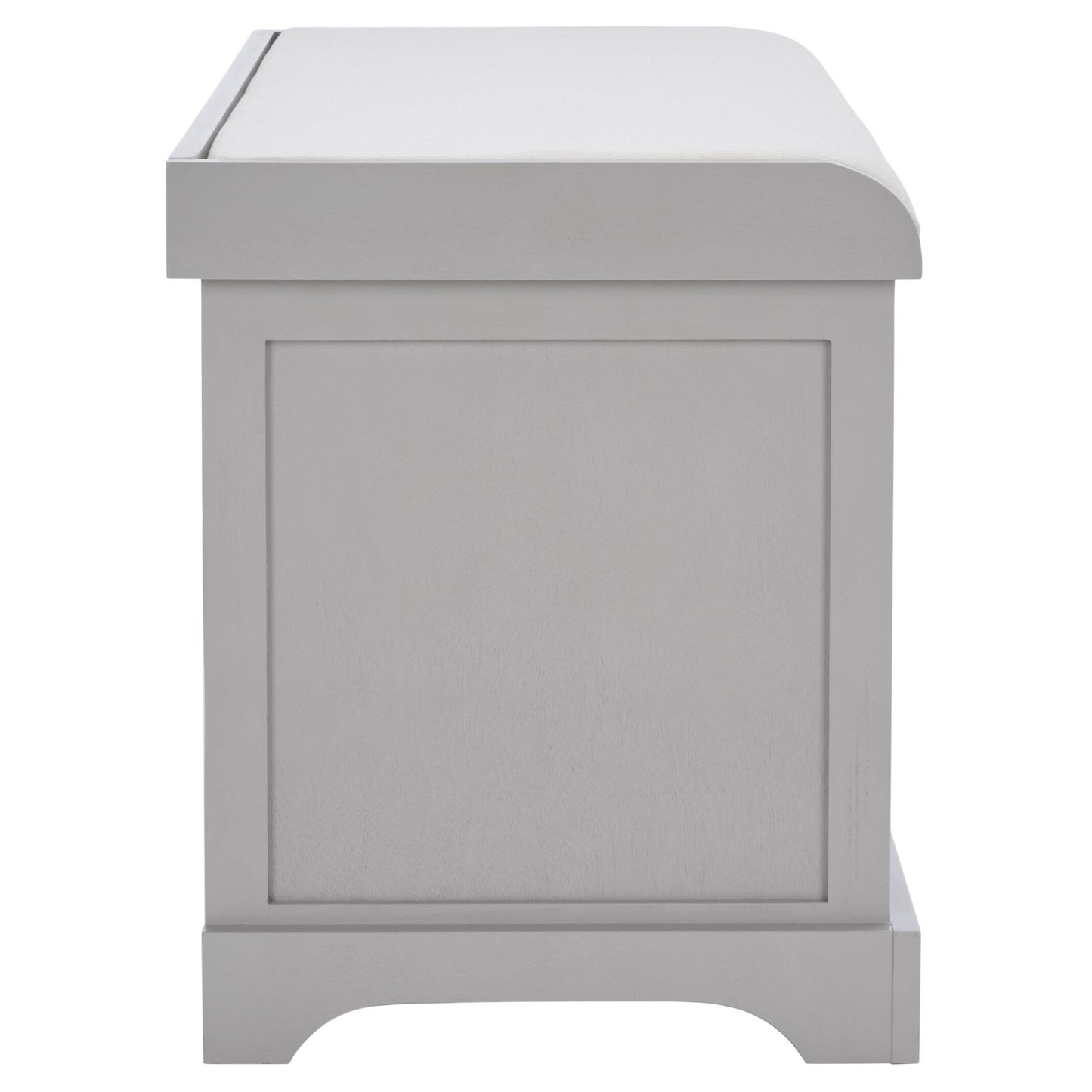 Banc-pouf SAFAVIEH Euphemia en osier tressé, couleur marron - 33,5 x 16,1 x 19,9 - 34Lx16Px20H