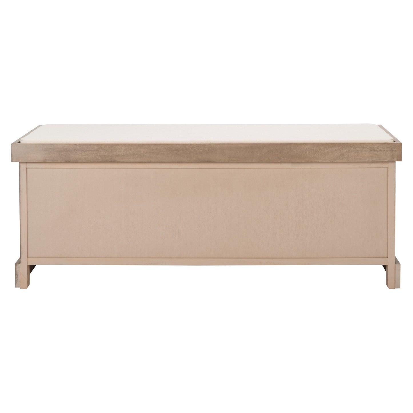 Banc de rangement avec 3 tiroirs et coussin SAFAVIEH Fiorello - 120,2 L x 38,1 l x 48,3 H - 120x38x48cm