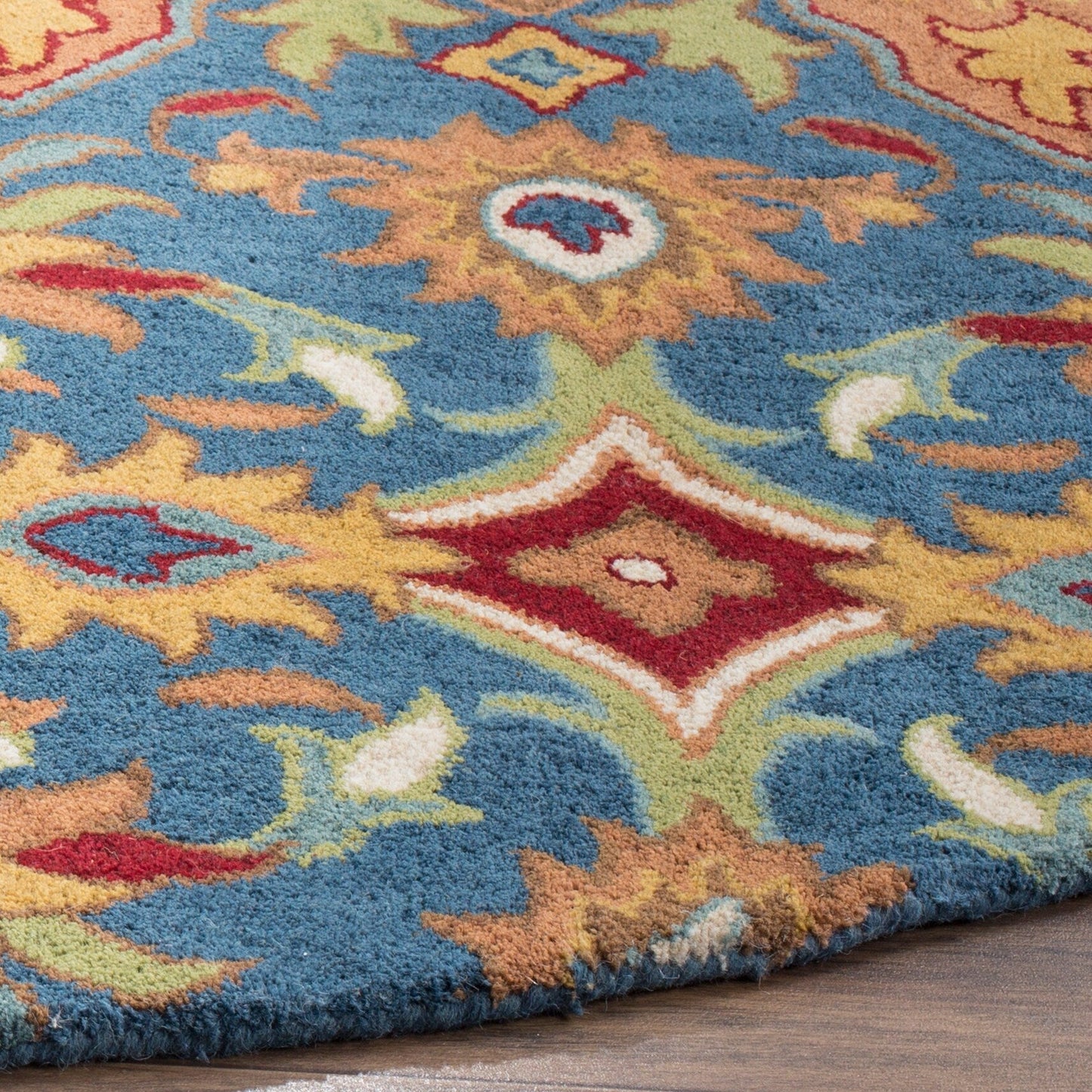 SAFAVIEH Heritage Sheena Hand-tufted Wool Area Rug