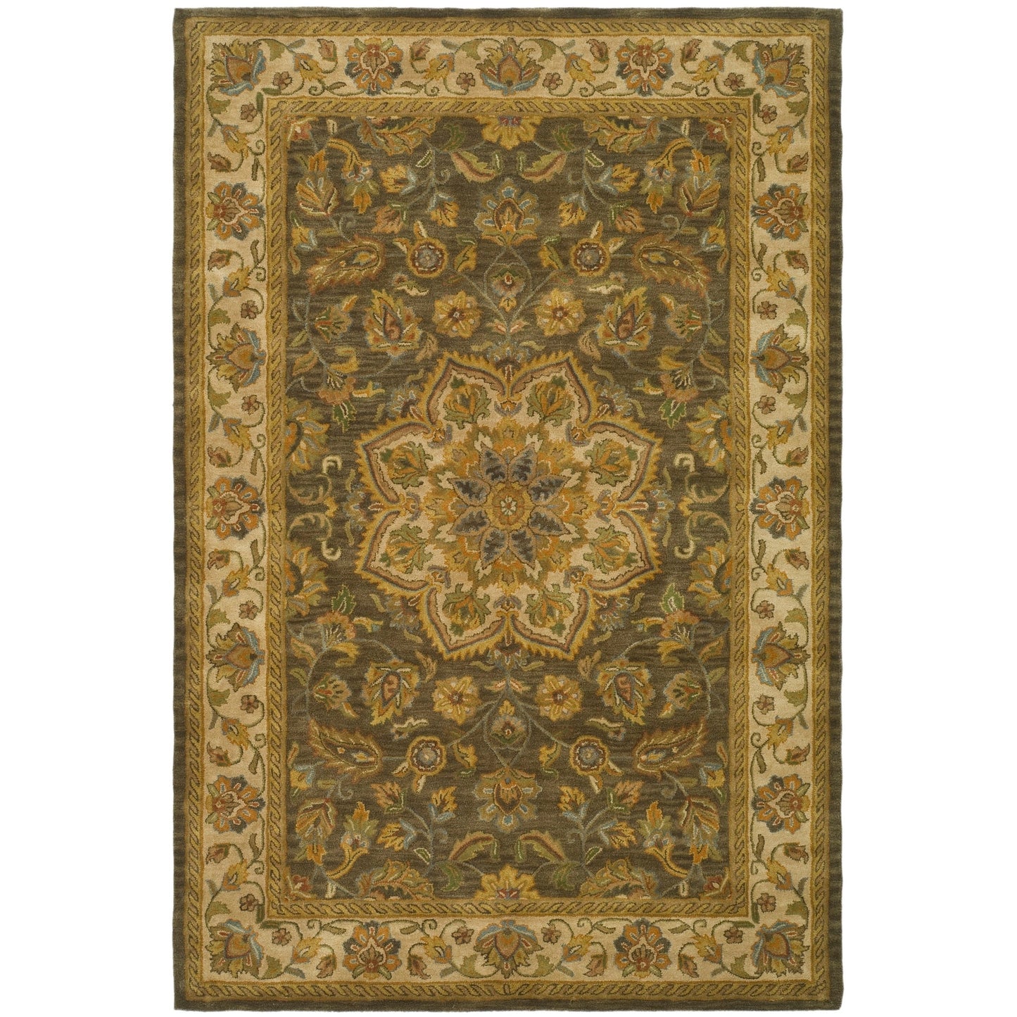 SAFAVIEH Heritage Tracie Hand-tufted Wool Oriental Area Rug