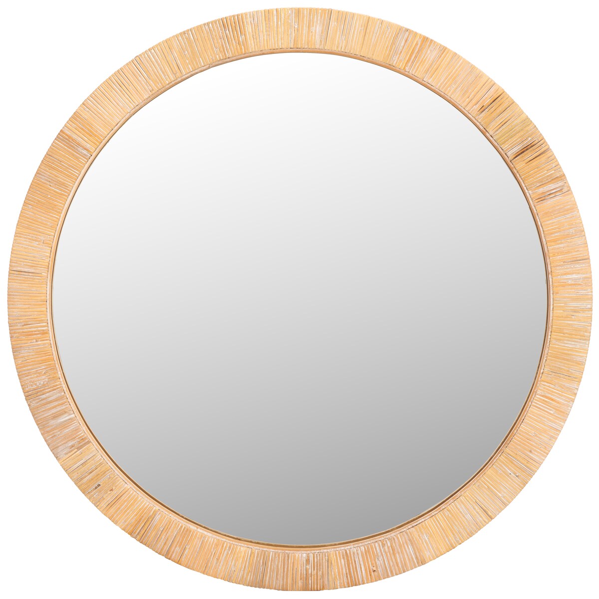 MIROIR Mila 36 pouces de SAFAVIEH Home - 91,44 cm (l) x 2,54 cm (p) x 91,44 cm (h)