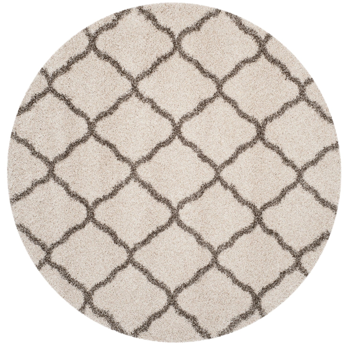 SAFAVIEH Hudson Shag Athena Trellis 2-inch Thick Rug