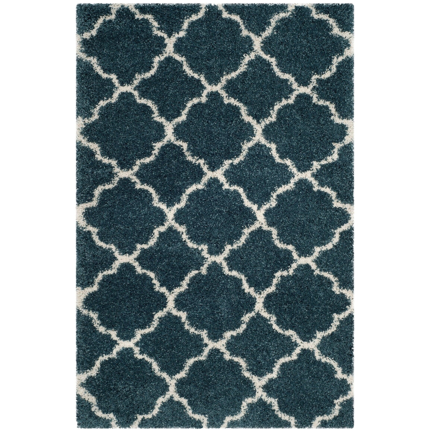 SAFAVIEH Hudson Shag Jeryl Glam Trellis 2-inch Area Rug