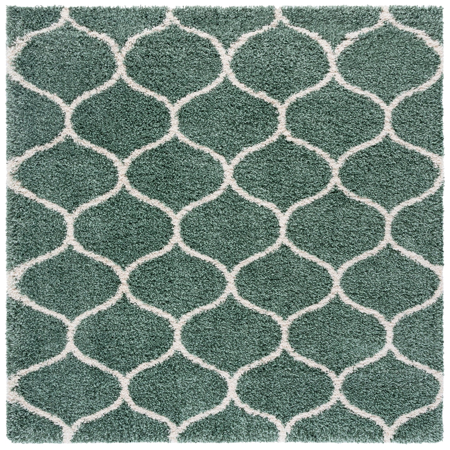 SAFAVIEH Hudson Shag Pushpa Trellis 2-inch Thick Area Rug