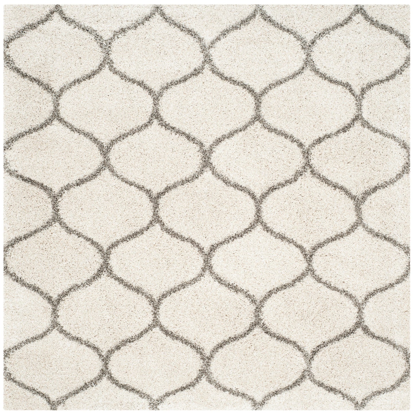 SAFAVIEH Hudson Shag Pushpa Trellis 2-inch Thick Area Rug