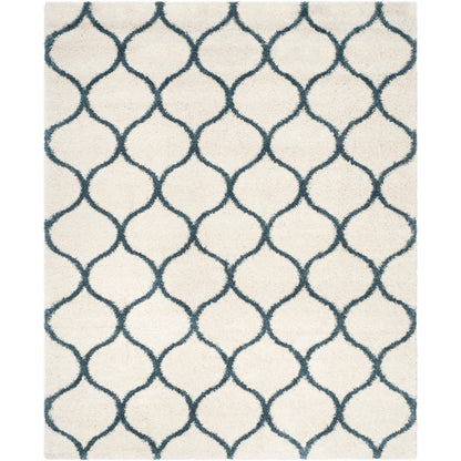 SAFAVIEH Hudson Shag Pushpa Trellis 2-inch Thick Area Rug