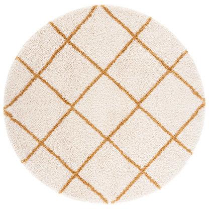 SAFAVIEH Hudson Shag Raili Diamond Trellis 2-inch Thick Rug