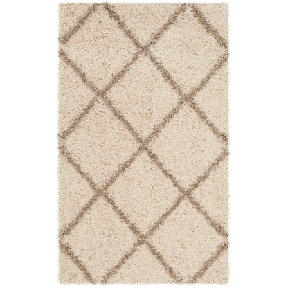 SAFAVIEH Hudson Shag Raili Diamond Trellis 2-inch Thick Rug