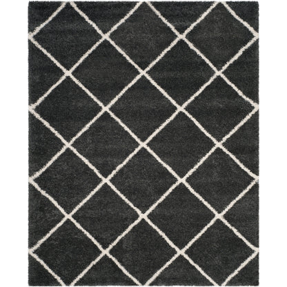 SAFAVIEH Hudson Shag Raili Diamond Trellis 2-inch Thick Rug