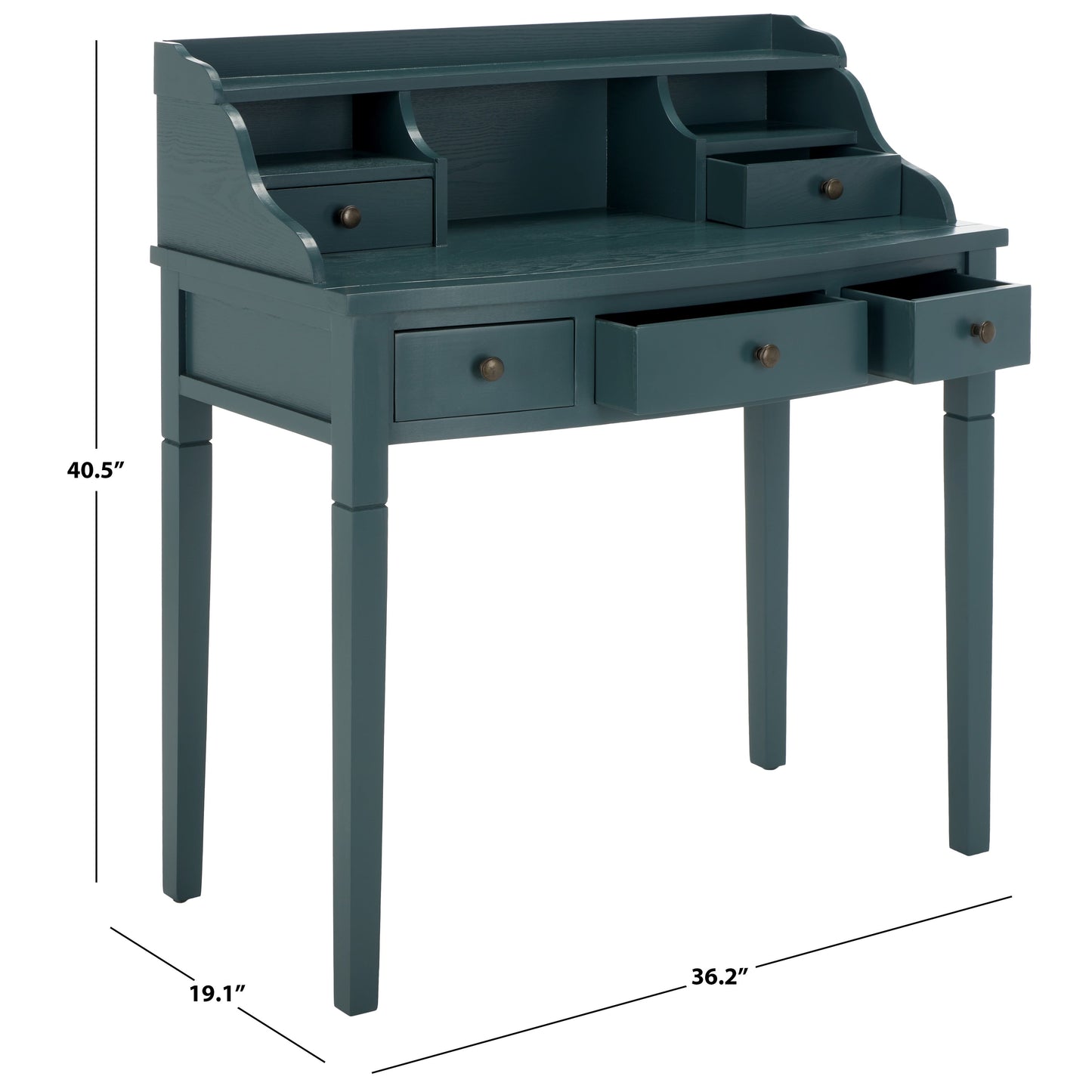 Bureau de travail avec 5 tiroirs Leana de SAFAVIEH