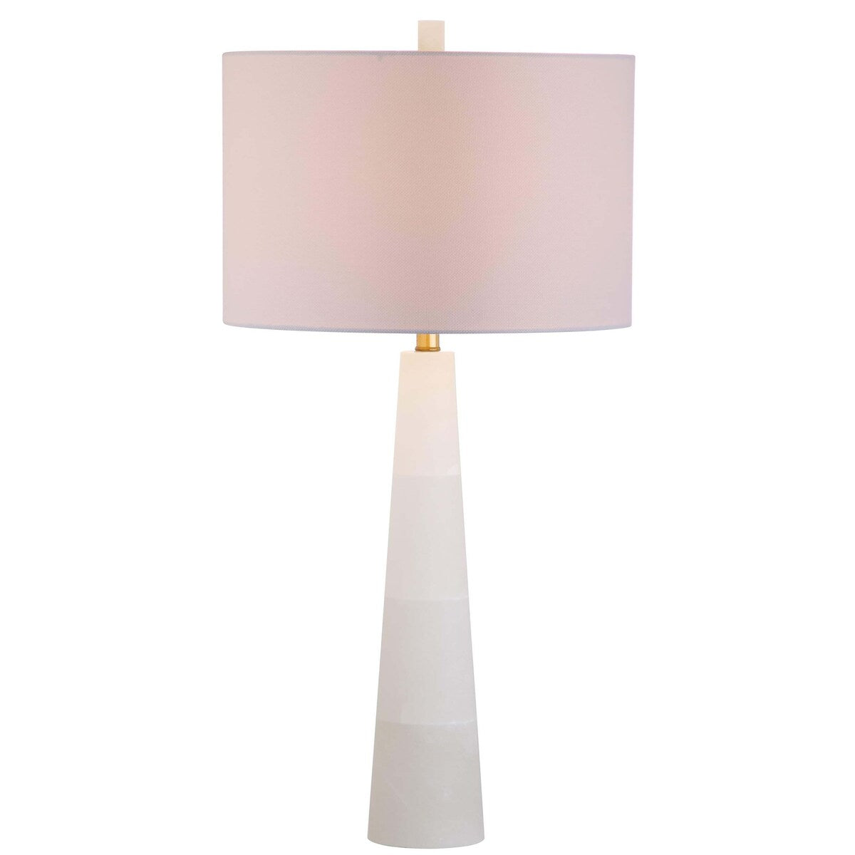 Lampe de table LED en albâtre Giorgiana de 76 cm de SAFAVIEH - 38x38x76 - 38Lx38Px76H