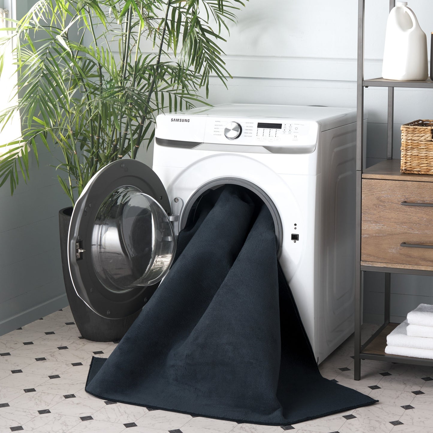 SAFAVIEH Loft Saundra Contemporary Machine Washable Rug