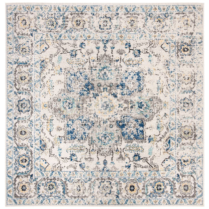 SAFAVIEH Madison Delois Medallion Rustic Farmhouse Distressed Rug