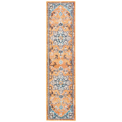 SAFAVIEH Madison Katelijne Boho Medallion Distressed Area Rug