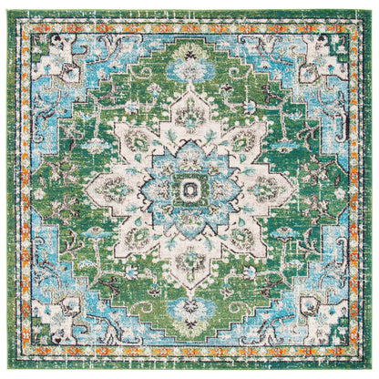 SAFAVIEH Madison Katelijne Boho Medallion Distressed Area Rug