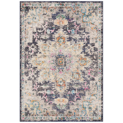 SAFAVIEH Madison Katelijne Boho Medallion Distressed Area Rug