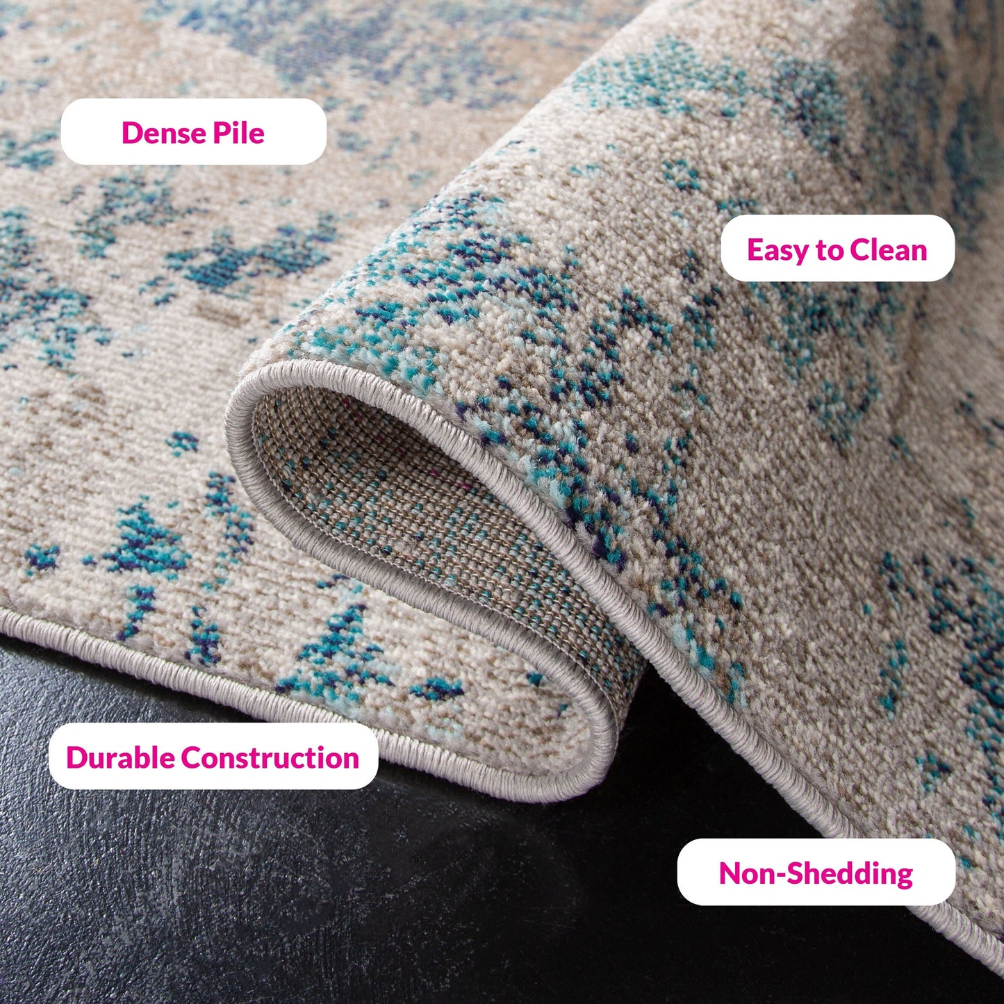 SAFAVIEH Madison Lawanda Modern Abstract Rug