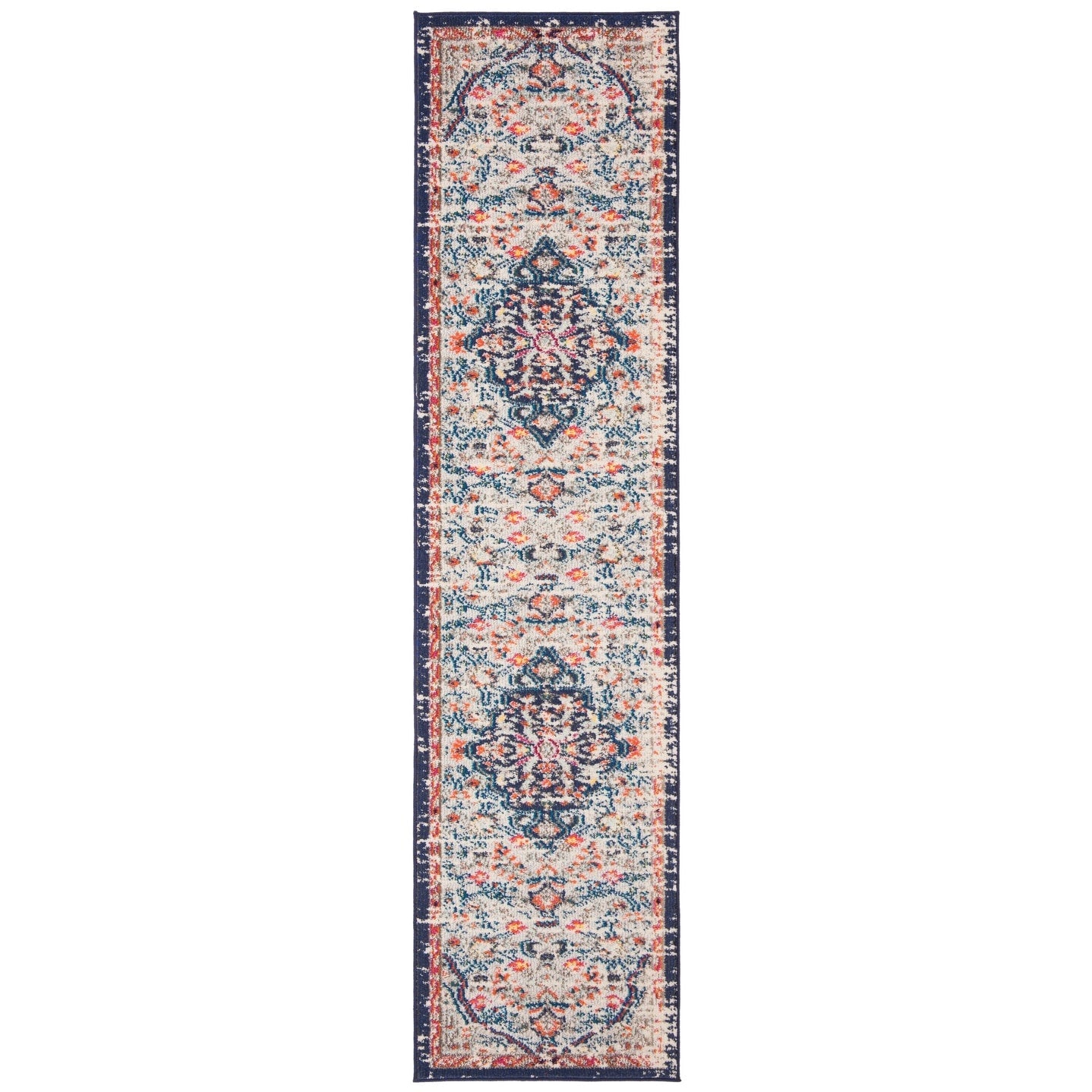SAFAVIEH Madison Libusa Boho Medallion Distressed Rug