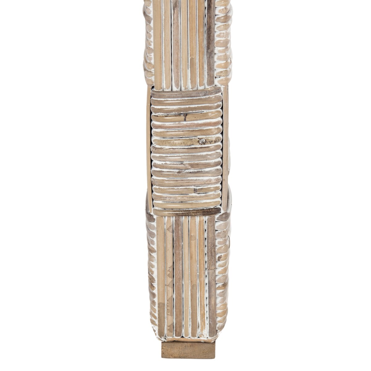 Table console en rotin SAFAVIEH Mindel - 51L x 14P x 32H (dimensions en pouces)