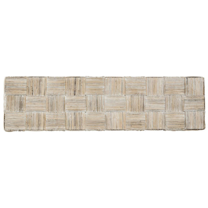 Table console en rotin SAFAVIEH Mindel - 51L x 14P x 32H (dimensions en pouces)