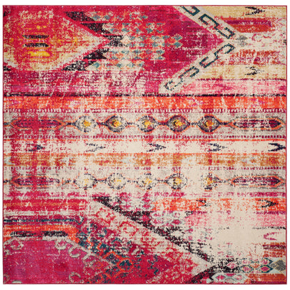 SAFAVIEH Monaco Brunhildis Distressed Boho Rug