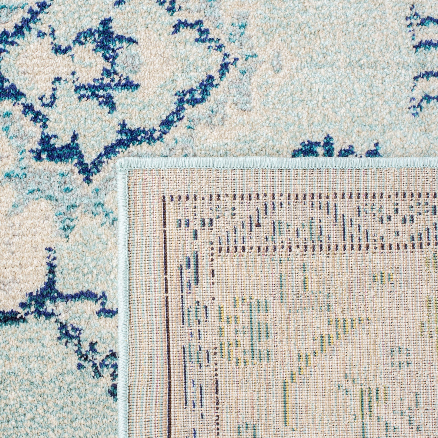 SAFAVIEH Monaco Oceane Boho Medallion Distressed Area Rug