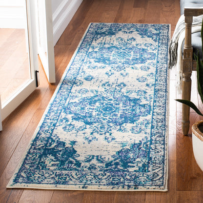 SAFAVIEH Monaco Oceane Boho Medallion Distressed Area Rug