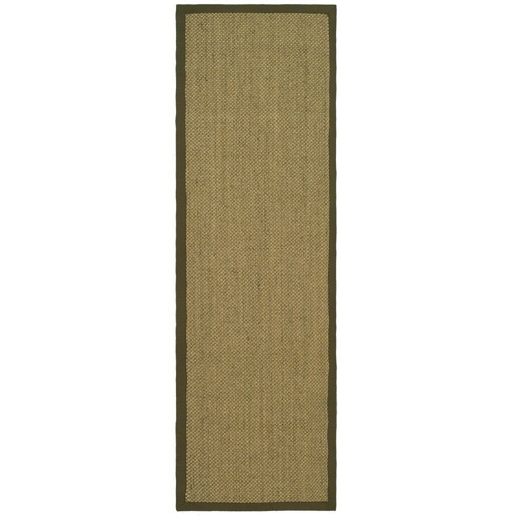 SAFAVIEH Natural Fiber Elmyra Sisal Border Rug