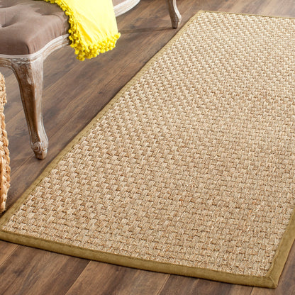 SAFAVIEH Natural Fiber Zymryd Basketweave Seagrass Rug
