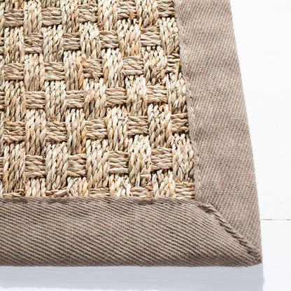 SAFAVIEH Natural Fiber Zymryd Basketweave Seagrass Rug