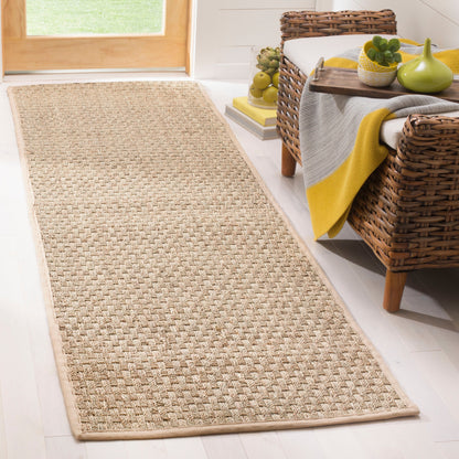 SAFAVIEH Natural Fiber Zymryd Basketweave Seagrass Rug