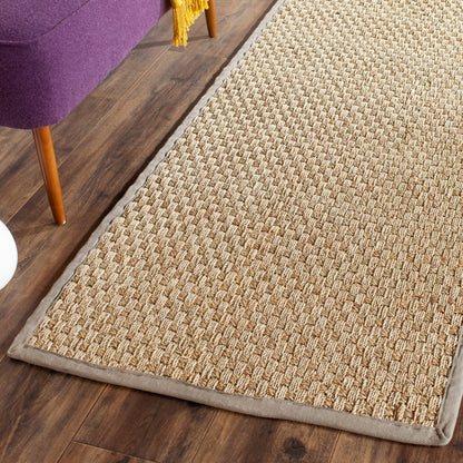 SAFAVIEH Natural Fiber Zymryd Basketweave Seagrass Rug