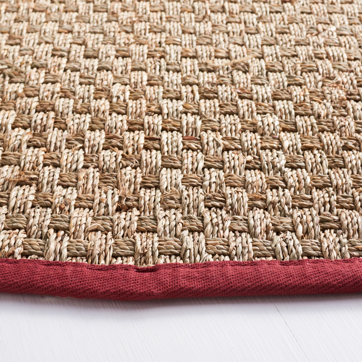 SAFAVIEH Natural Fiber Zymryd Basketweave Seagrass Rug