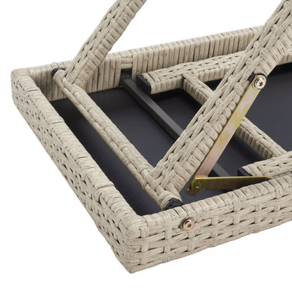 Ensemble de chaises longues de jardin 3 pièces SAFAVIEH Outdoor Blaguna - 83Lxlx24h (cm)