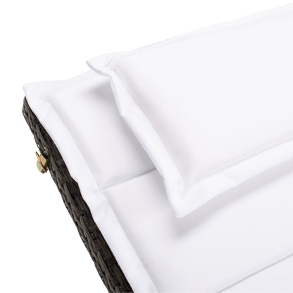 Ensemble de chaises longues de jardin 3 pièces SAFAVIEH Outdoor Blaguna - 83Lxlx24h (cm)