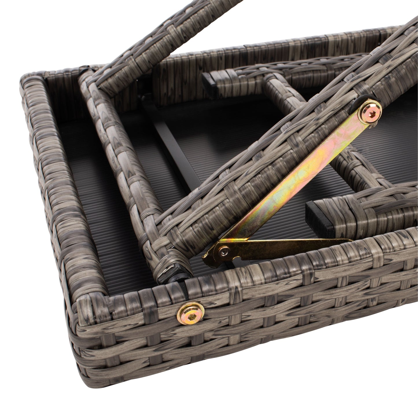 Ensemble de chaises longues de jardin 3 pièces SAFAVIEH Outdoor Blaguna - 83Lxlx24h (cm)