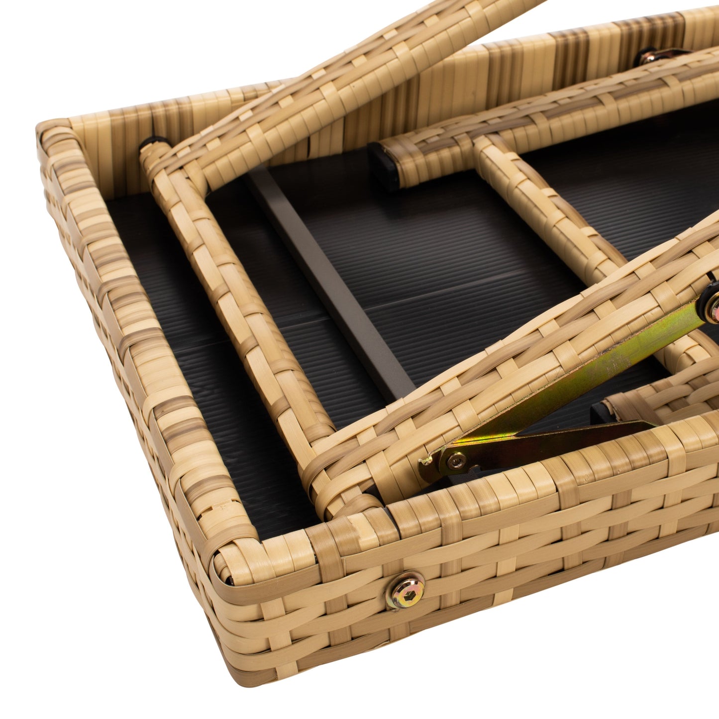 Ensemble de chaises longues de jardin 3 pièces SAFAVIEH Outdoor Blaguna - 83Lxlx24h (cm)