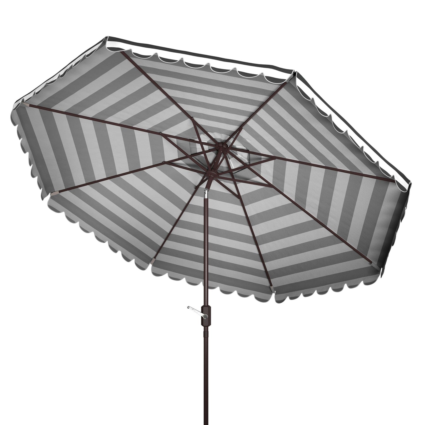 Parasol rond de jardin Jaylee de 3,35 m (11 pieds) de SAFAVIEH