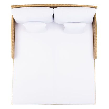 SAFAVIEH Fauteuil de jardin en osier Taniyah avec coussins - 135L x 71P x 157H (cm)