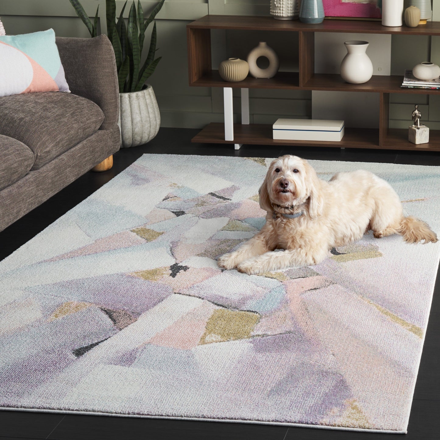 SAFAVIEH Porcello Odyle Mid-Century Modern Abstract Rug