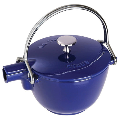 Bouilloire à thé ronde en fonte STAUB, 1 quart
