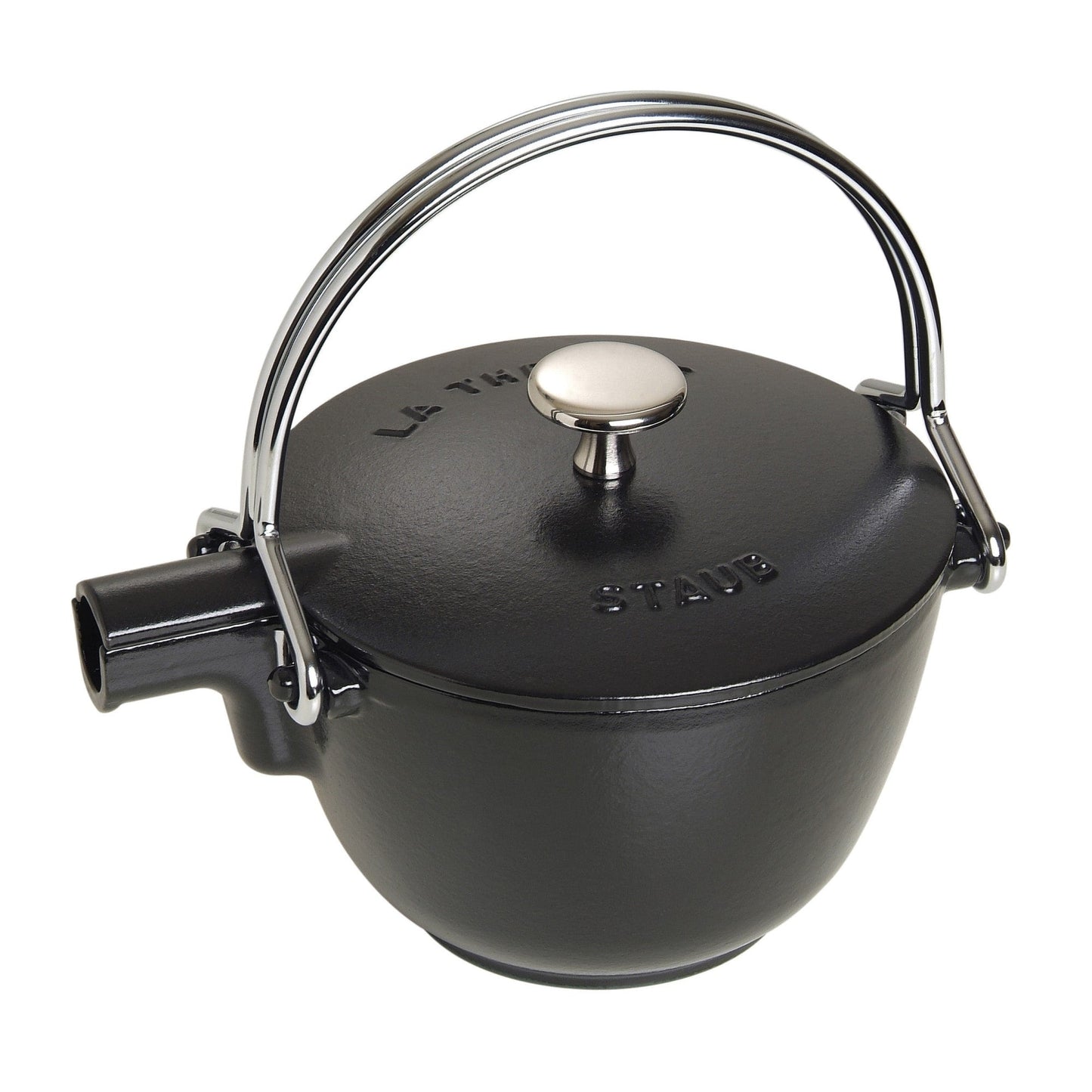 Bouilloire à thé ronde en fonte STAUB, 1 quart