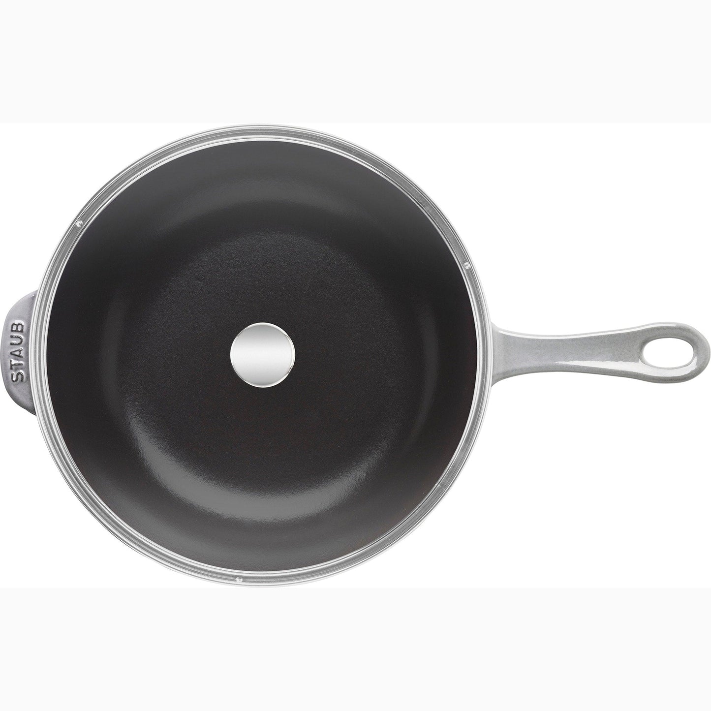 Casserole en fonte Daily de STAUB, 2,9 qt, avec couvercle en verre