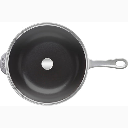 Casserole en fonte Daily de STAUB, 2,9 qt, avec couvercle en verre